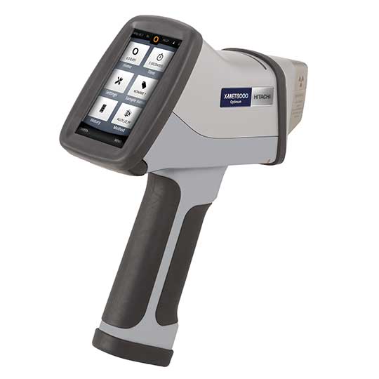 Hitachi X-MET8000 Optimum Handheld XRF Spectrometer