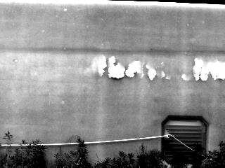 Detection of stripping condition of NEC R550D cement bridge